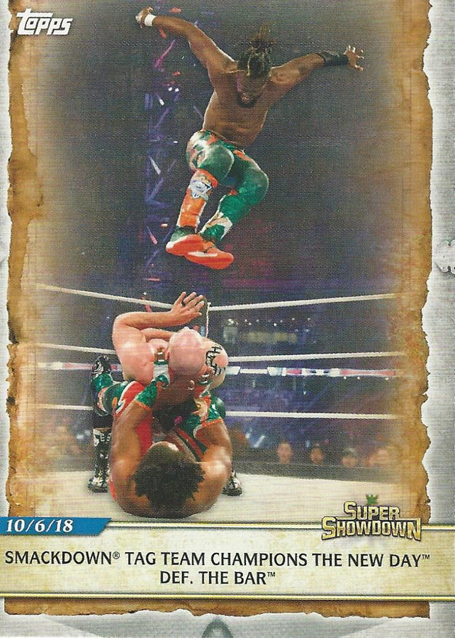 WWE Topps Road to Wrestlemania 2020 Kofi Kingston #64