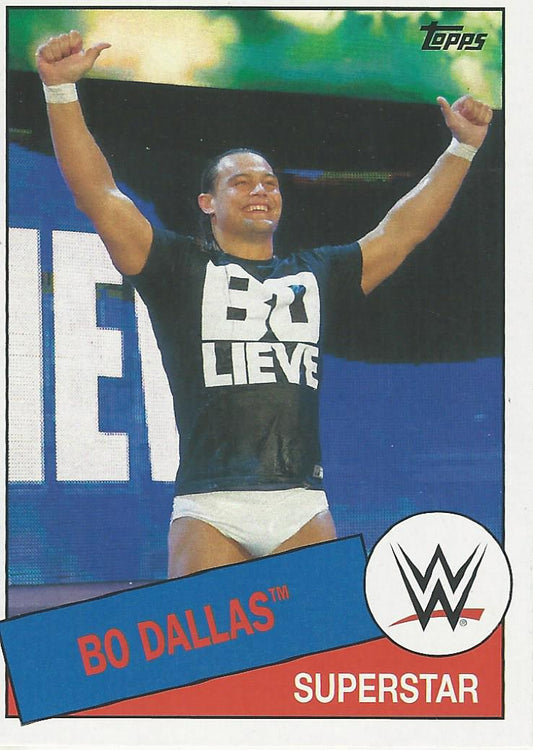 WWE Topps Heritage 2015 Bo Dallas #64