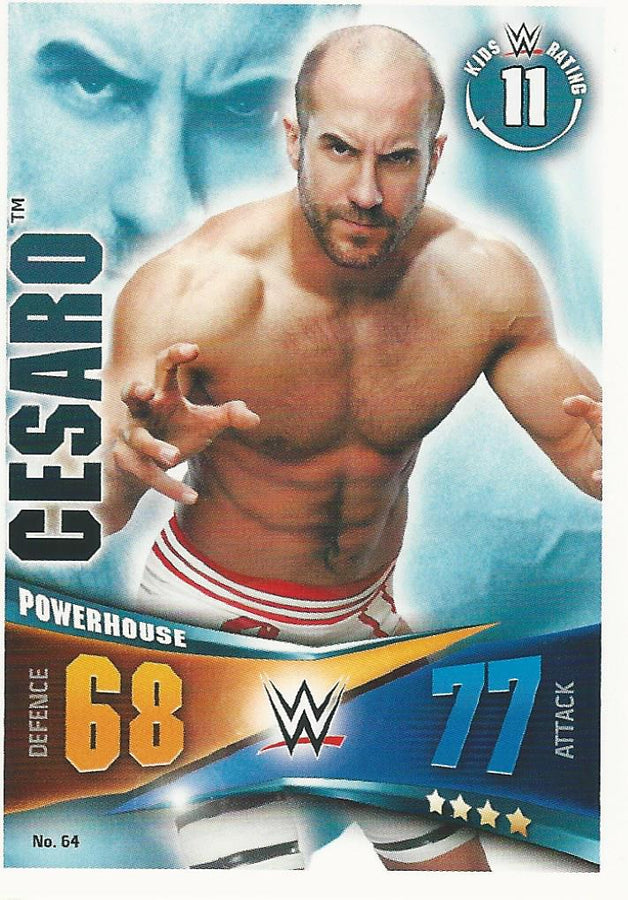 WWE Topps Slam Attax Rivals 2014 Cesaro #64