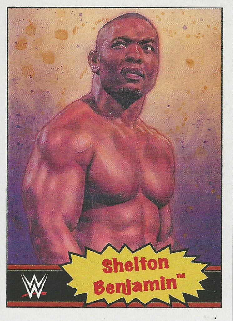 WWE Topps Living Set 2021 Shelton Benjamin #64