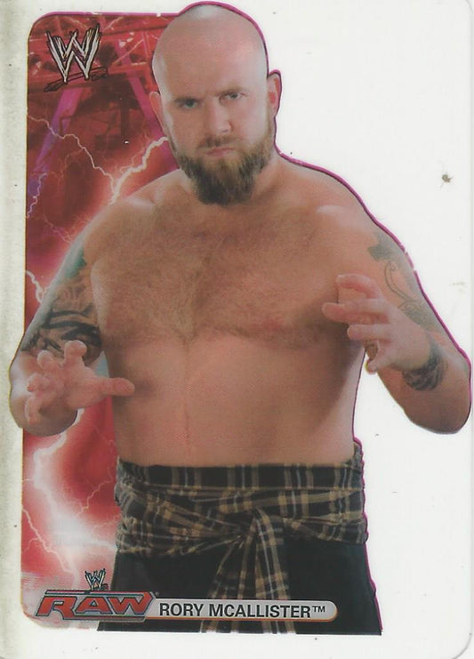 WWE Edibas Lamincards 2008 Rory McAllister #64