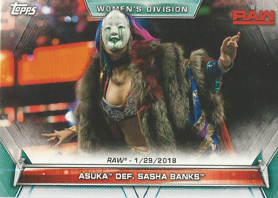 WWE Topps Women Division 2019 Asuka #64