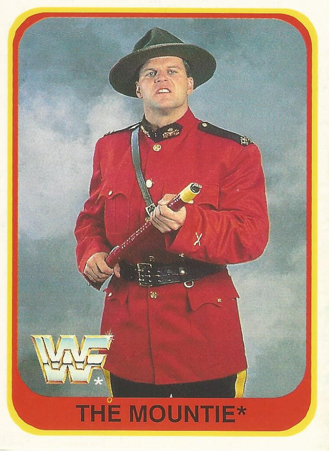 WWF Merlin 1991 The Mountie #64