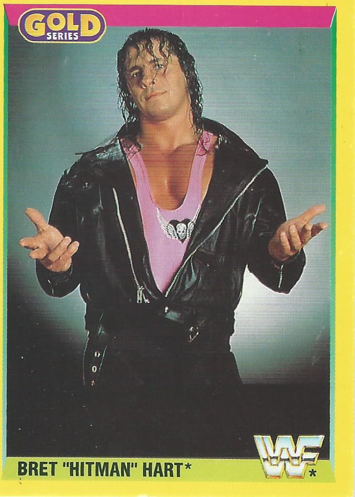 WWF Merlin Gold Series 2 1992 Bret Hart #64
