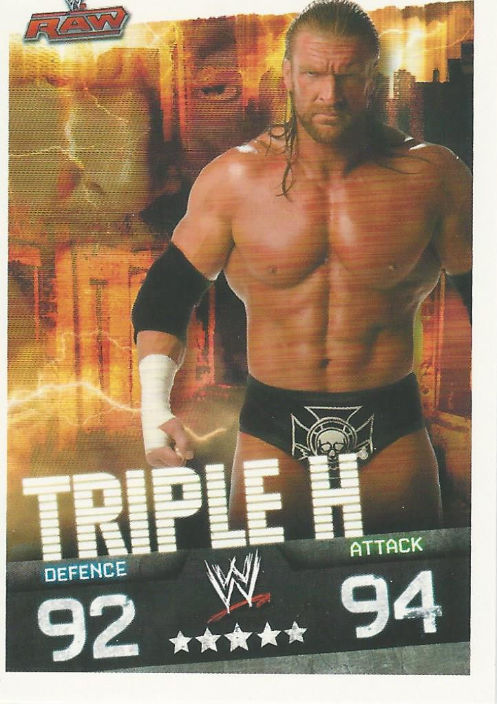 WWE Topps Slam Attax Evolution 2010 Triple H #64