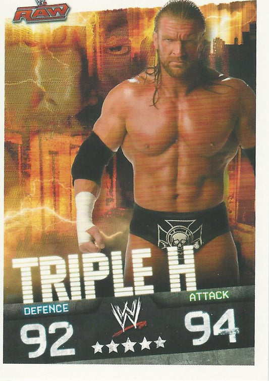 WWE Topps Slam Attax Evolution 2010 Triple H #64