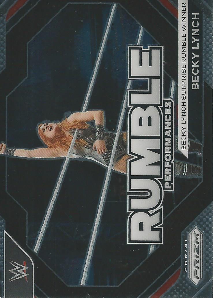 WWE Panini Prizm 2024 Rumble Performances Becky Lynch #17