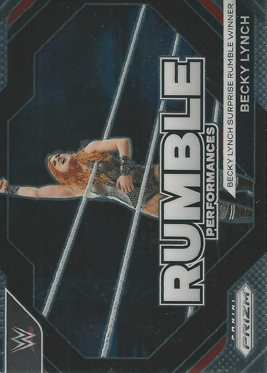 WWE Panini Prizm 2024 Rumble Performances Becky Lynch #17