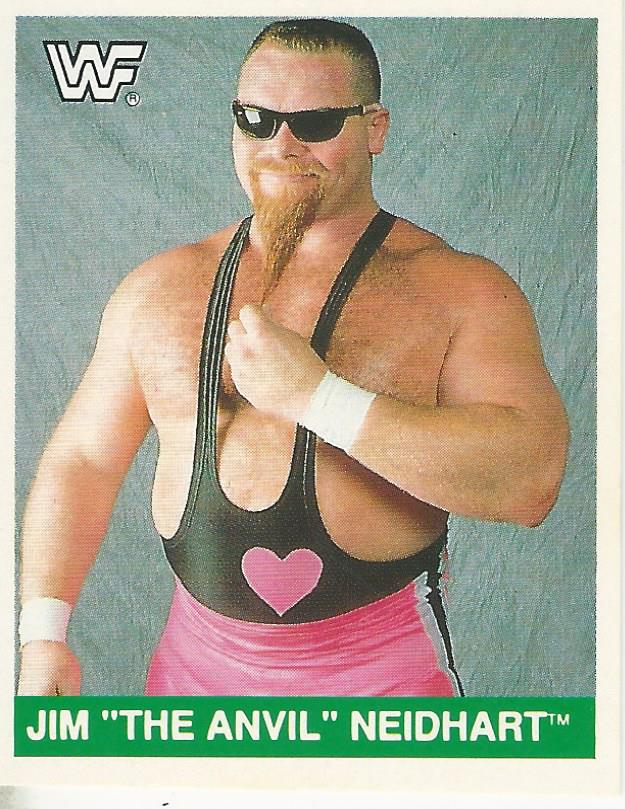WWF Merlin Sticker Collection 1990 Jim Neidhart #64