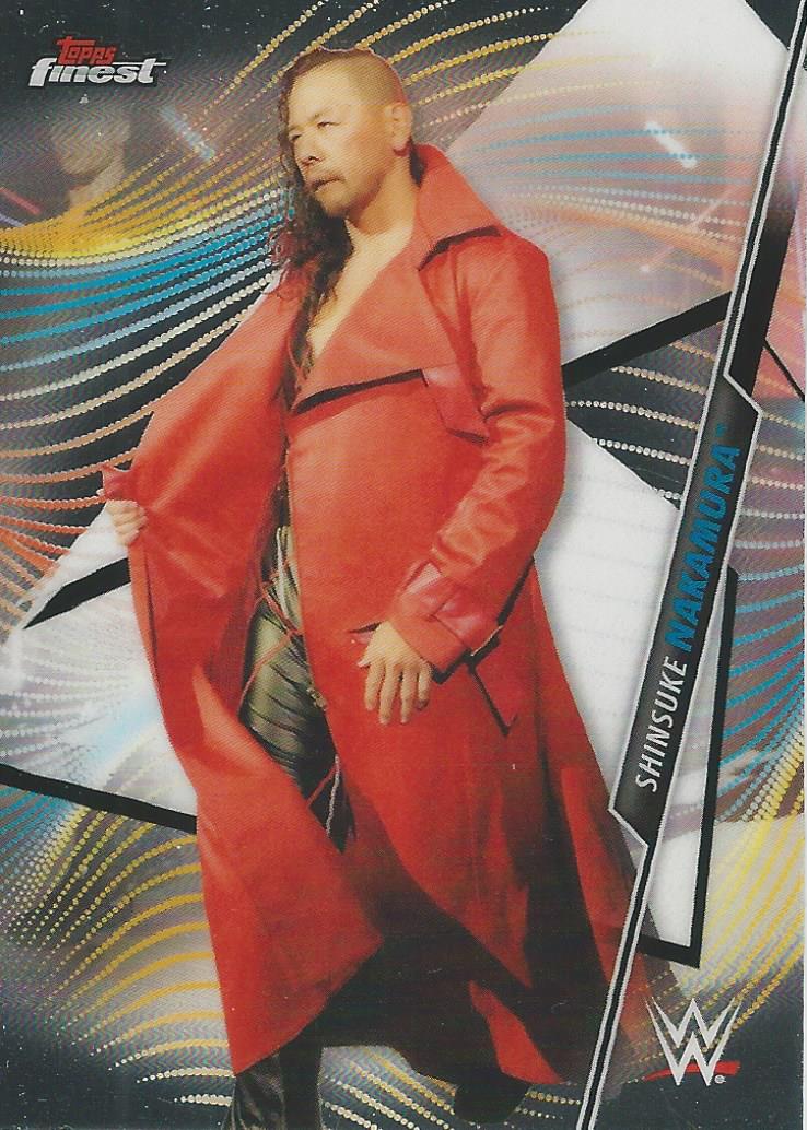 WWE Topps Finest 2020 Shinsuke Nakamura #64