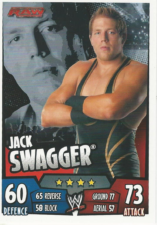 WWE Topps Slam Attax Rumble 2011 Jack Swagger #64