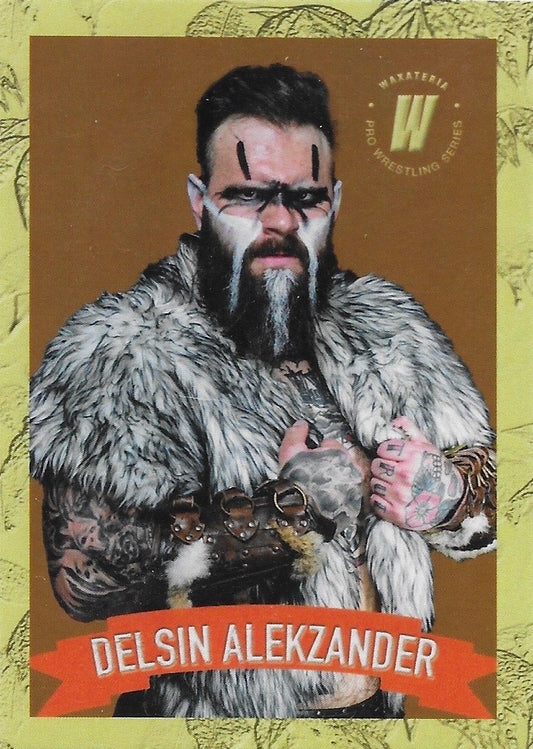 Delsin Alekzander trading card PW Catalog