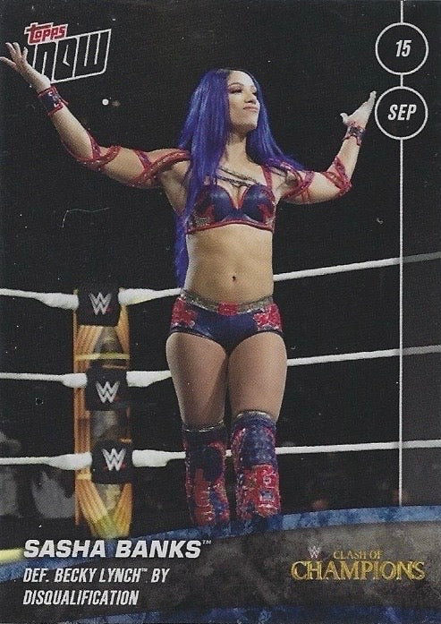 Sasha Banks DEF. Becky Lynch by Disqualification