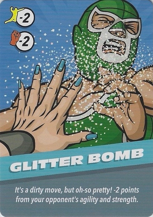 Glitter Bomb trading card PW Catalog