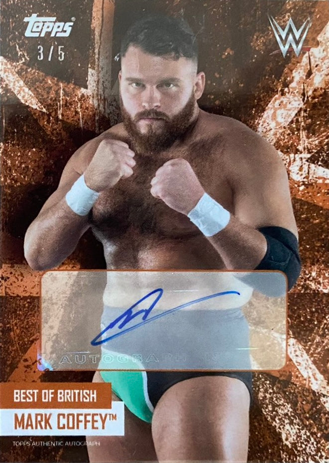 Mark Coffey trading card PW Catalog
