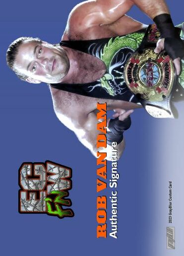 ROB VAN DAM – Ecf’nw trading card PW Catalog