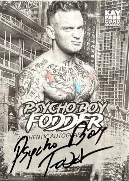 Psycho Boy Fodder trading card PW Catalog