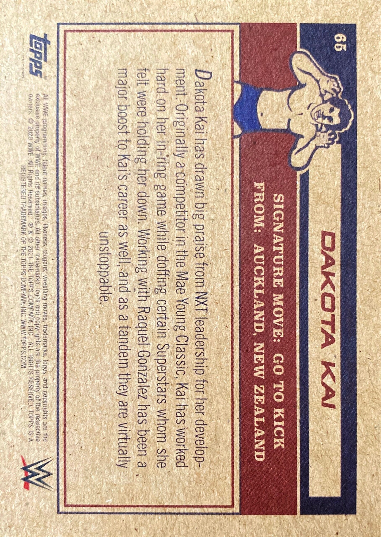 Dakota KAI trading card PW Catalog