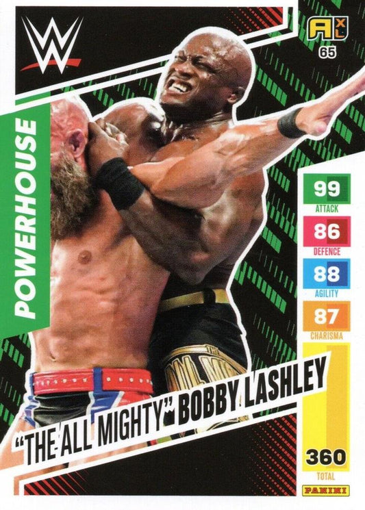 “The All Mighty” Bobby Lashley trading card PW Catalog