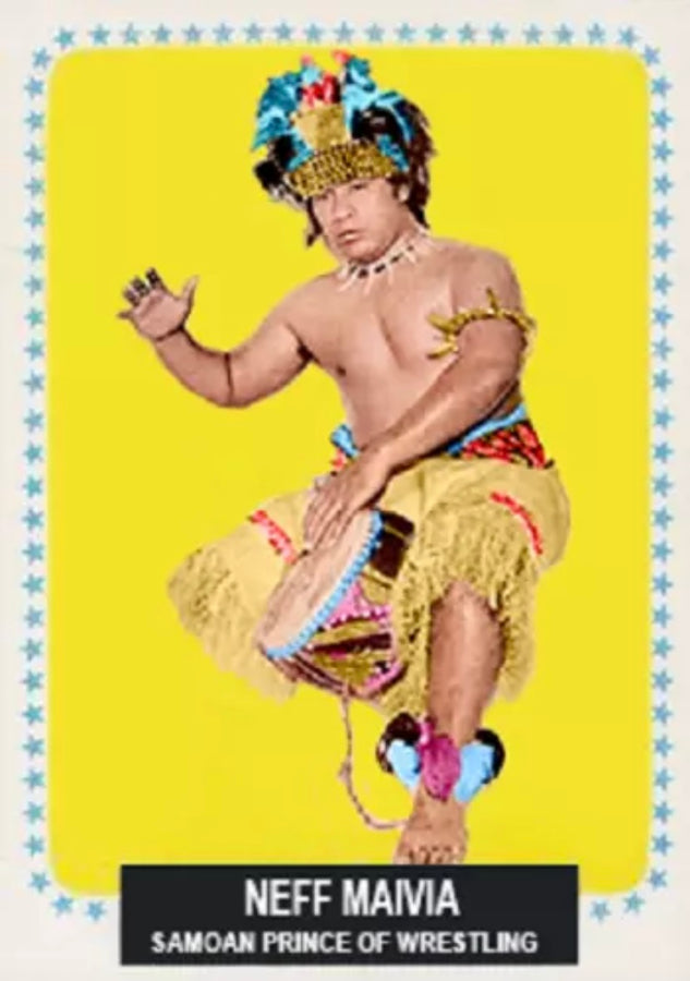 Neff Maivia trading card PW Catalog