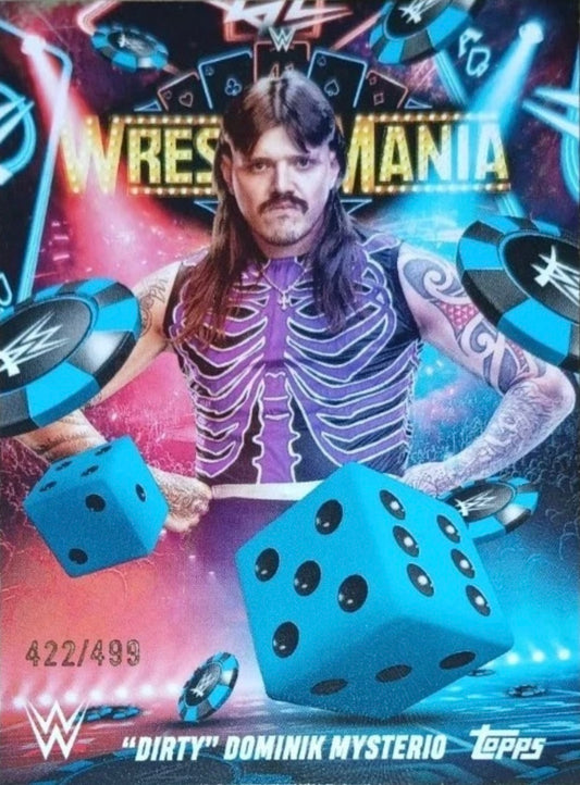 “Dirty” Dominik Mysterio trading card PW Catalog