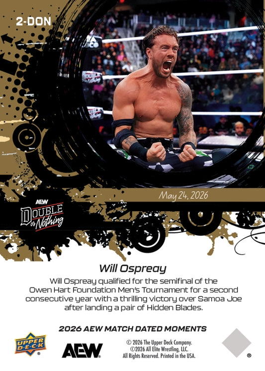 Will Ospreay – Will Ospreay Advances to the Semifinal of the Owen Hart Foundation Men’s Tournament