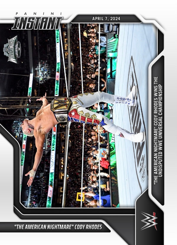 “The American Nightmare” Cody Rhodes – “the American Nightmare” Cody Rhodes Wins the Undisputed WWE Universal Championship