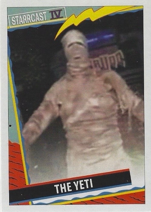 The Yeti trading card PW Catalog