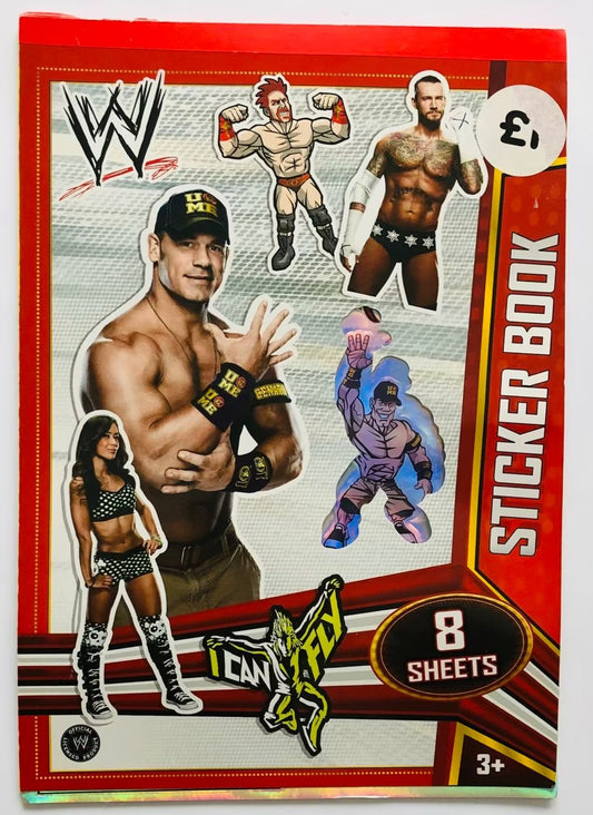 WWE Sticker Book PW Catalog