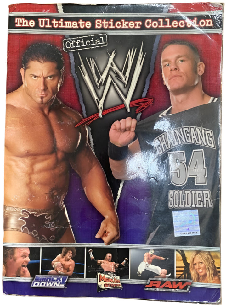 WWE Stickers Album 2005 Stickers Album PW Catalog