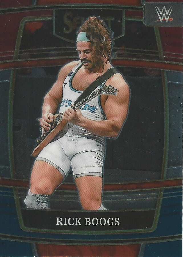 WWE Panini Select 2022 Red/Silver/Blue Rick Boogs #82