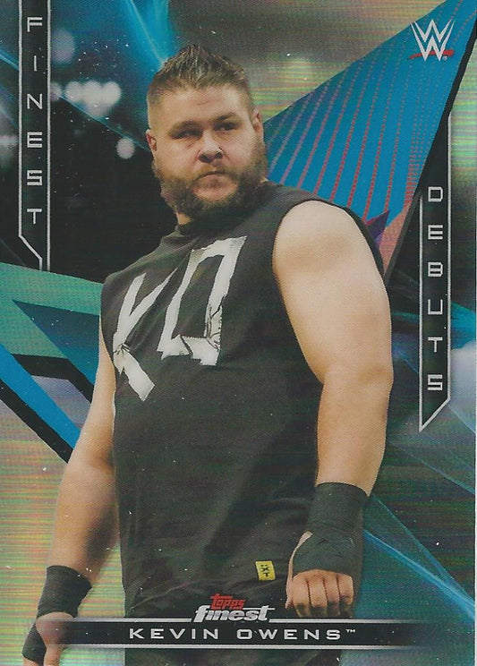 WWE Topps Finest 2020 Kevin Owens D-4 trading card PW Catalog