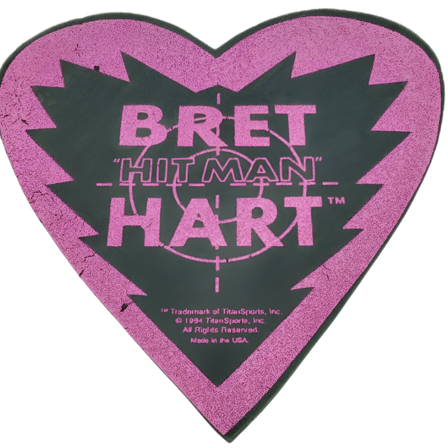 Bret Hart Purple Heart Foam PWcatalog