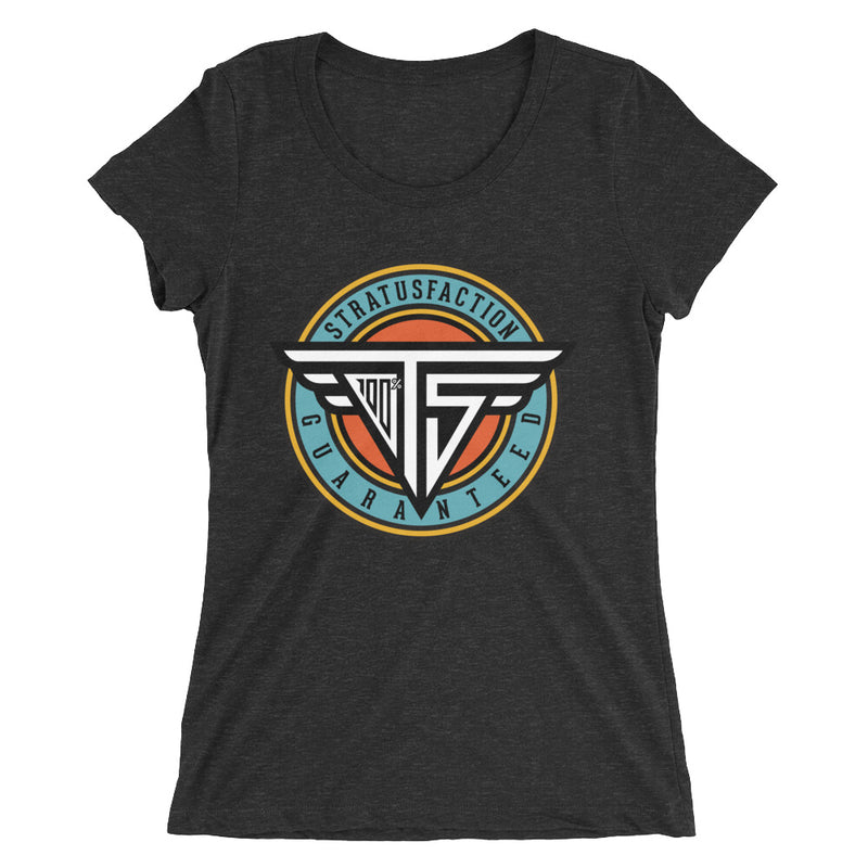 Trish Stratus "Stratusfaction Guaranteed" Women's Tri-Blend T-Shirt