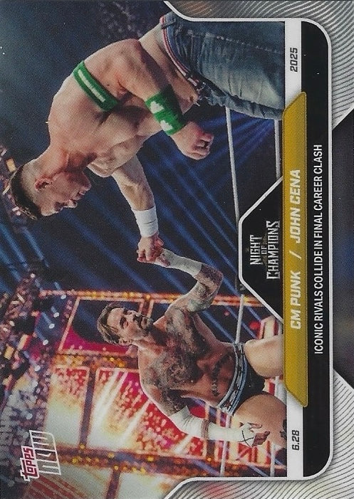 CM Punk / John Cena Iconic Rivals Collide in Final Career Clash