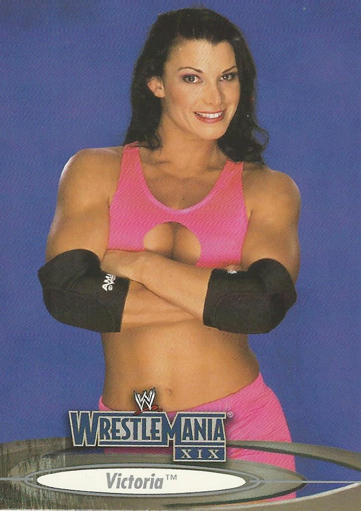 WWE Fleer Wrestlemania XIX 2003 Victoria #65