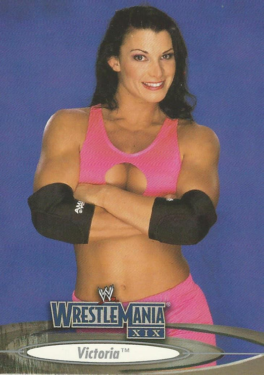 WWE Fleer Wrestlemania XIX 2003 Victoria #65