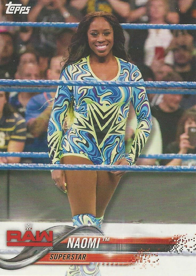 WWE Topps 2018 Naomi #65