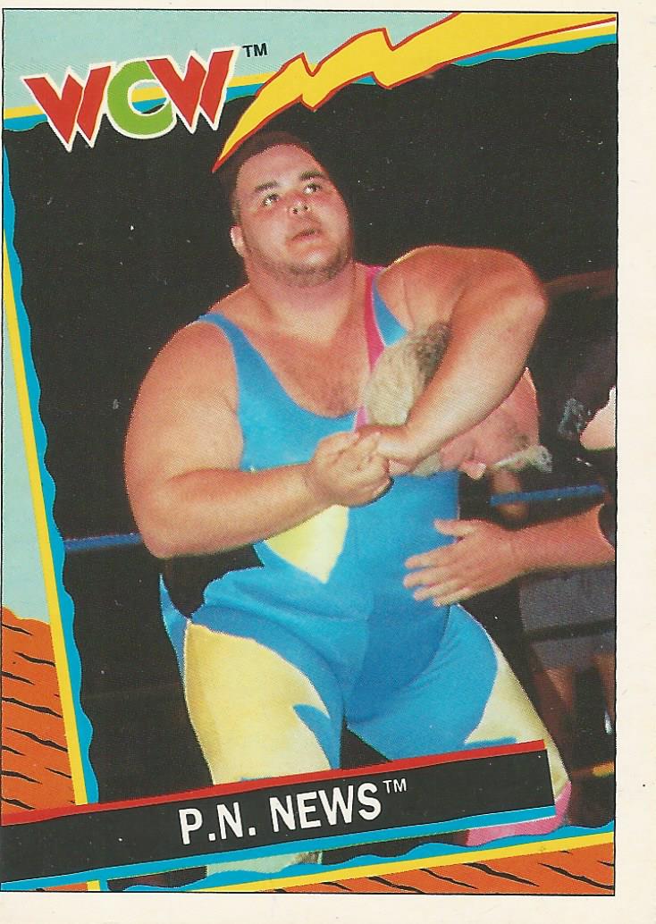 WCW Topps 1992 P.N. News #65
