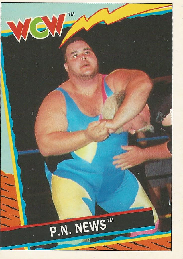 WCW Topps 1992 P.N. News #65