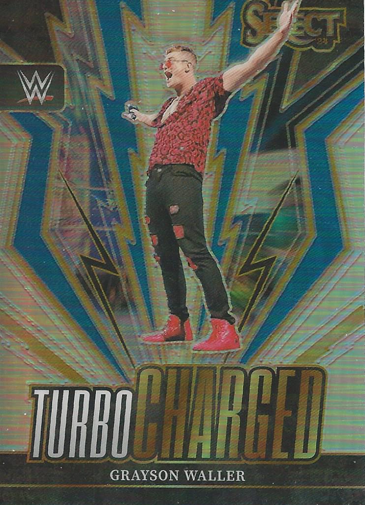 WWE Panini Select 2024 Turbo Charged Grayson Waller #25