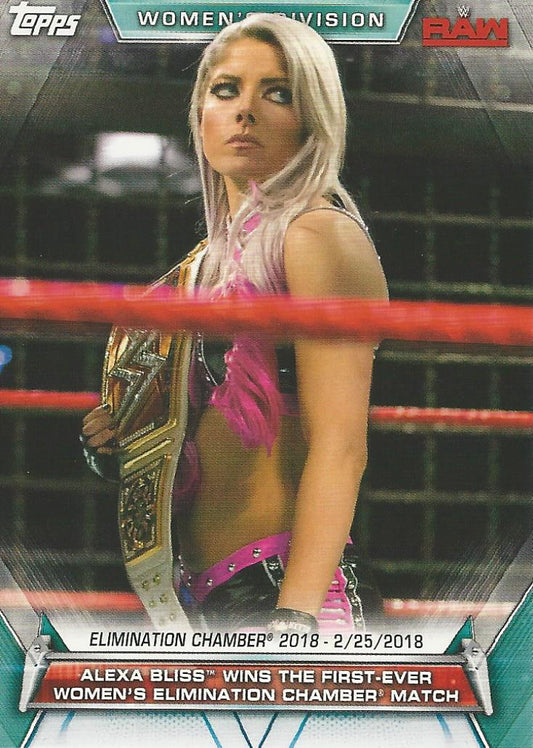 WWE Topps Women Division 2019 Alexa Bliss #65