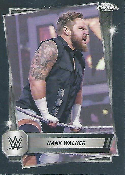 WWE Topps Chrome 2025 Trading Cards Hank Walker No.65 PW Catalog