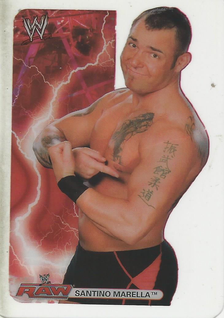 WWE Edibas Lamincards 2008 Santino Marella #65