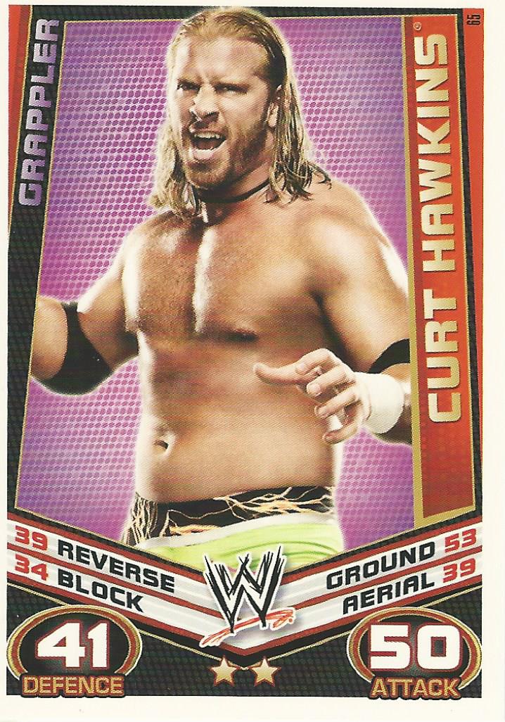 WWE Topps Slam Attax Rebellion 2012 Curt Hawkins #65