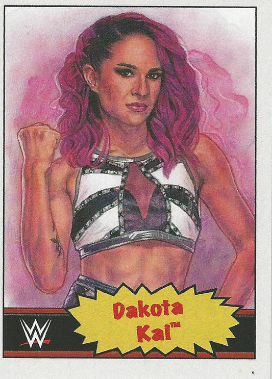 WWE Topps Living Set 2021 Dakota Kai #65
