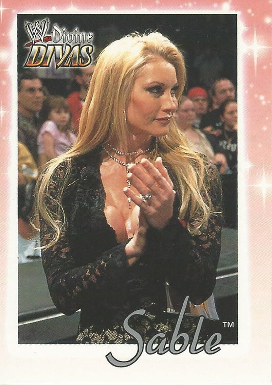 WWE Fleer Divine Divas 2003 Sable #65