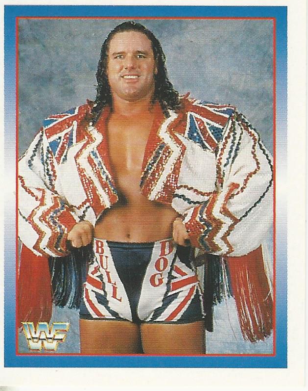 WWF Merlin Stickers 1995 British Bulldog #65