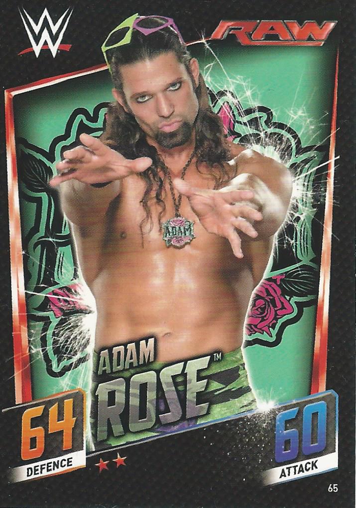 WWE Topps Slam Attax 2015 Then Now Forever Adam Rose #65