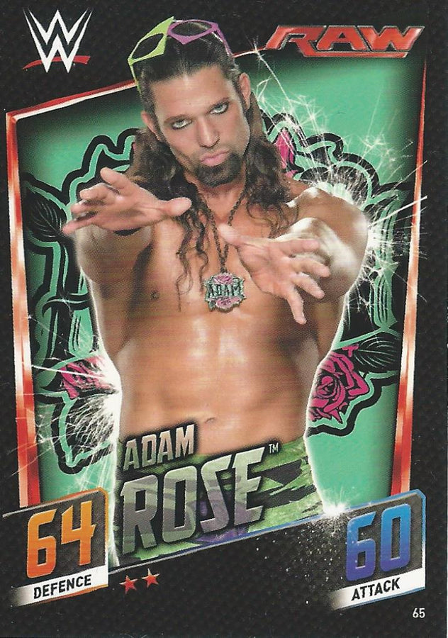 WWE Topps Slam Attax 2015 Then Now Forever Adam Rose #65